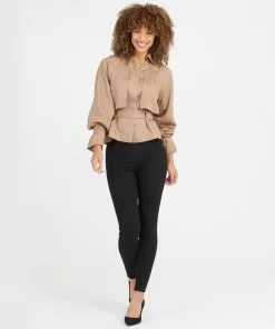 SPANX Bottoms Clean Black Skinny Jean Reg (CLNBK)