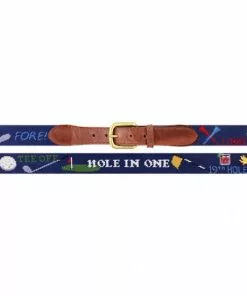 Smathers And Branson Golfisms Belt (Classic Navy) Accessories