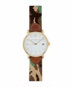 Smathers And Branson Camo Watch (Silver Watch) Gifts For Him
