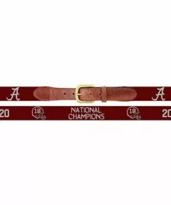 Smathers & Branson - Alabama Belt (Garnet) Accessories