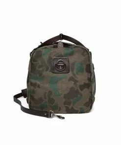 Filson Waxed Rugged Twill Duffle Medium (Dark Wax Shrub)