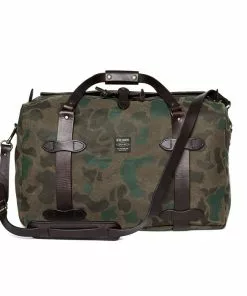 Filson Waxed Rugged Twill Duffle Medium (Dark Wax Shrub)