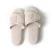 Barefoot Dreams Cozy Terry Spa Slippers (Pale Pink) Medium