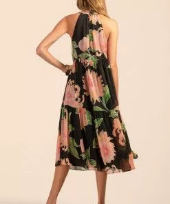 Trina Turk Immeasurable 2 Dress (Multi Black) 11 Trina Turk Immeasurable 2 Dress (Multi Black)