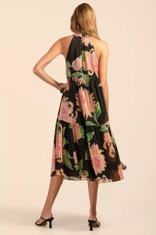 Trina Turk Immeasurable 2 Dress (Multi Black) 7 Trina Turk Immeasurable 2 Dress (Multi Black)