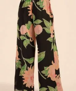 Trina Turk Parsley Pant (Multi Black) Bottoms 11 Trina Turk Parsley Pant (Multi Black) Bottoms