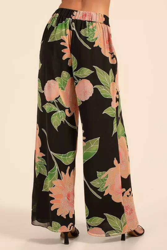 Trina Turk Parsley Pant (Multi Black) Bottoms 7 Trina Turk Parsley Pant (Multi Black) Bottoms