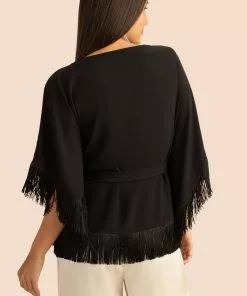 Trina Turk Eye Opener Top (Black) Tops