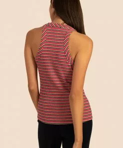 Trina Turk Continental Top (Multi) Tops