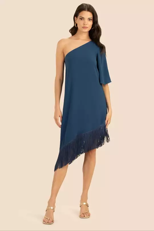 Trina Turk Dresses Gull Dress (Denim) 3 Trina Turk Dresses Gull Dress (Denim)