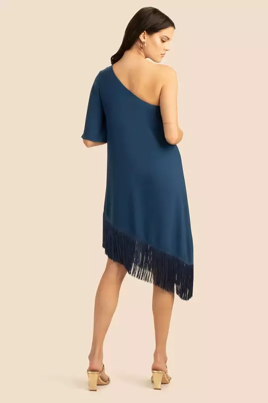 Trina Turk Dresses Gull Dress (Denim) 4 Trina Turk Dresses Gull Dress (Denim)