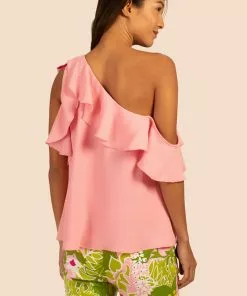 Trina Turk Hot Springs Top (Desert Rose) Tops