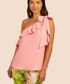 Trina Turk Hot Springs Top (Desert Rose) Tops
