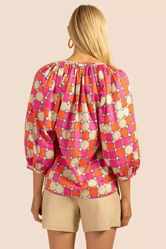 Trina Turk Cornelia Top (Multi) Tops 4 Trina Turk Cornelia Top (Multi) Tops