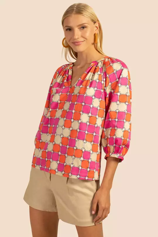 Trina Turk Cornelia Top (Multi) Tops 3 Trina Turk Cornelia Top (Multi) Tops
