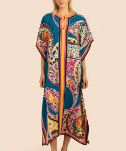 Trina Turk Dresses Theodora Maxi Dress (Multi)