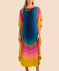 Trina Turk Prism Dress (Citron Multi) Dresses