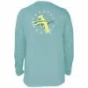 Coastal Cotton Feldspar Duck LS Tee