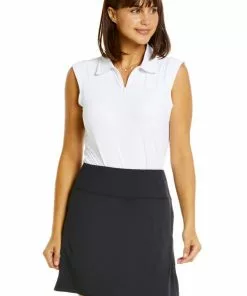 IBKUL Faux Wrap Skirt (Black)