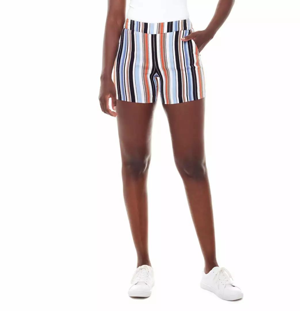I Love Tyler Madison Bottoms Lisa Shorts (Multi Stripe) 3 I Love Tyler Madison Bottoms Lisa Shorts (Multi Stripe)