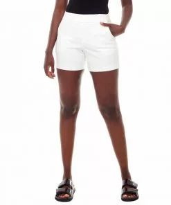 I Love Tyler Madison Billie Waxed Shorts (Marshmallow)