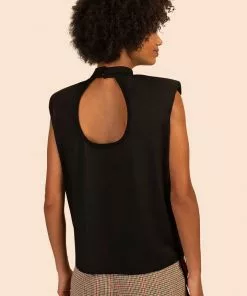 Trina Turk Magic Hour Top (Black) Tops