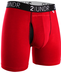 2under Swing Shift Boxer Brief (Red/Red) Bottoms