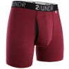 2under Swing Shift Boxer Brief (Burgundy) Accessories