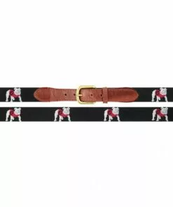 Smathers And Branson Accessories Georgia Bulldog Belt
