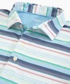 Johnnie-O Douglas Polo (Lake) Tops