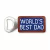 Smathers & Branson World's Best Dad Bottle Opener (Royal) Gifts For Him