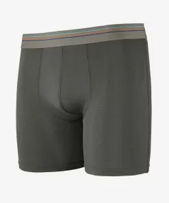 Patagonia Bottoms Sender Boxer Briefs (Forge Grey)