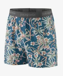 Patagonia Bottoms Essential Boxers (Abalone Blue)