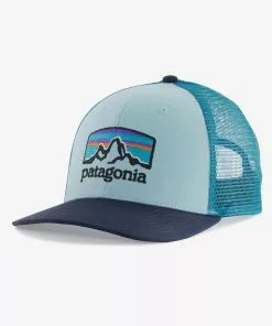 Patagonia Accessories Fitz Roy Horizons Trucker Hat (Fin Blue/New Navy)