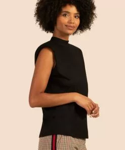 Trina Turk Magic Hour Top (Black) Tops