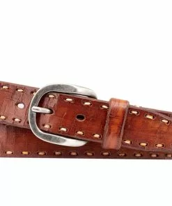 Martin Dingman Accessories Artisan Lace Belt (Multiple Leather Finishes)