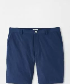 Peter Millar Shackleford Performance Hybrid Short (Navy) Bottoms
