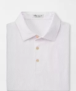 Peter Millar Martini Mrs. Performance Jersey Polo (White)