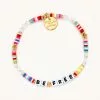 Little Words Project Jewelry Be Free Bracelet (Rainbow)