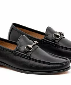 Martin Dingman Shoes Addison Horse Bit (Black)