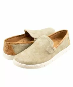 TB Phelps Shoes Scottsdale Suede Slip On (Grey)
