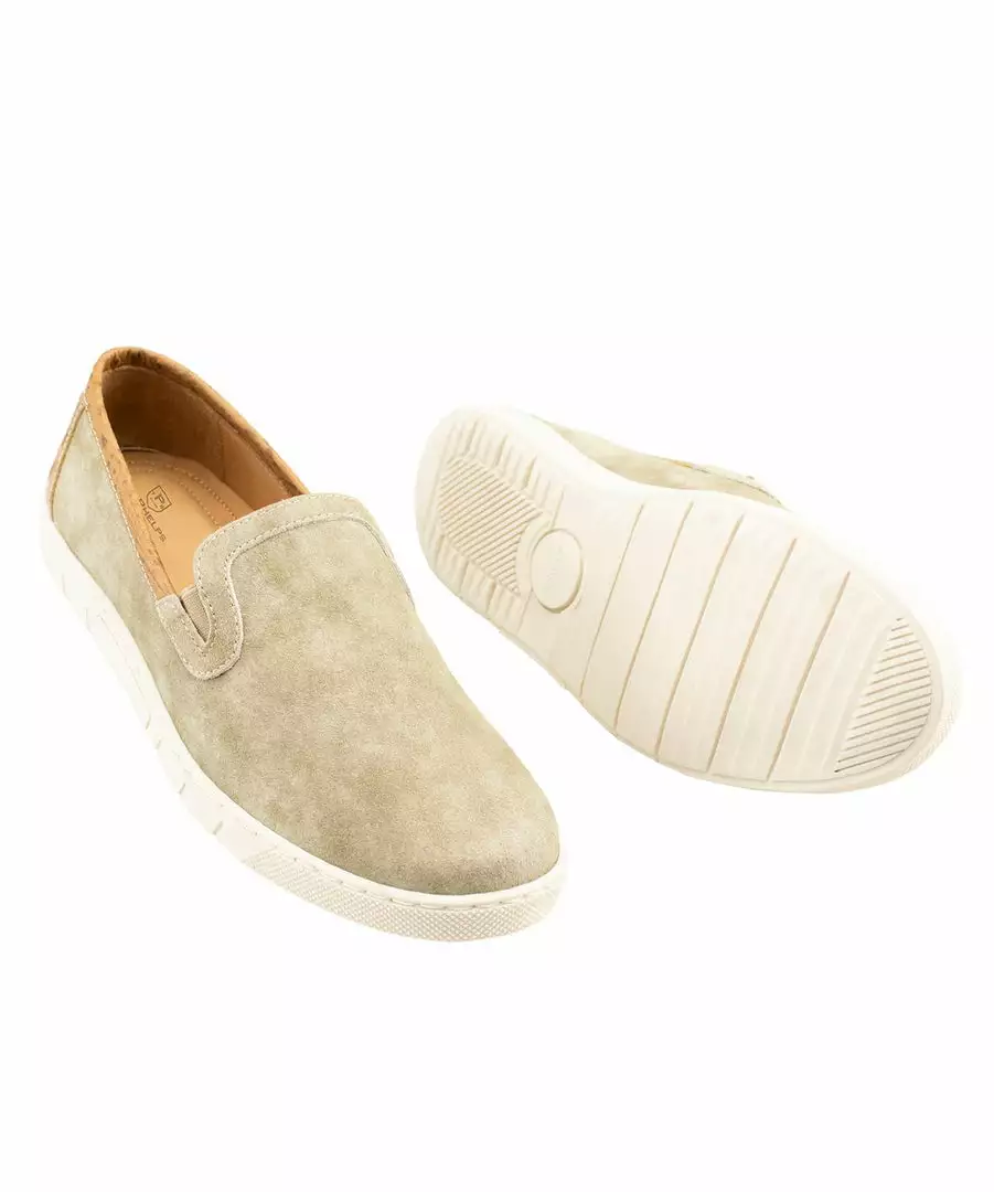 TB Phelps Shoes Scottsdale Suede Slip On (Grey) 5 TB Phelps Shoes Scottsdale Suede Slip On (Grey)