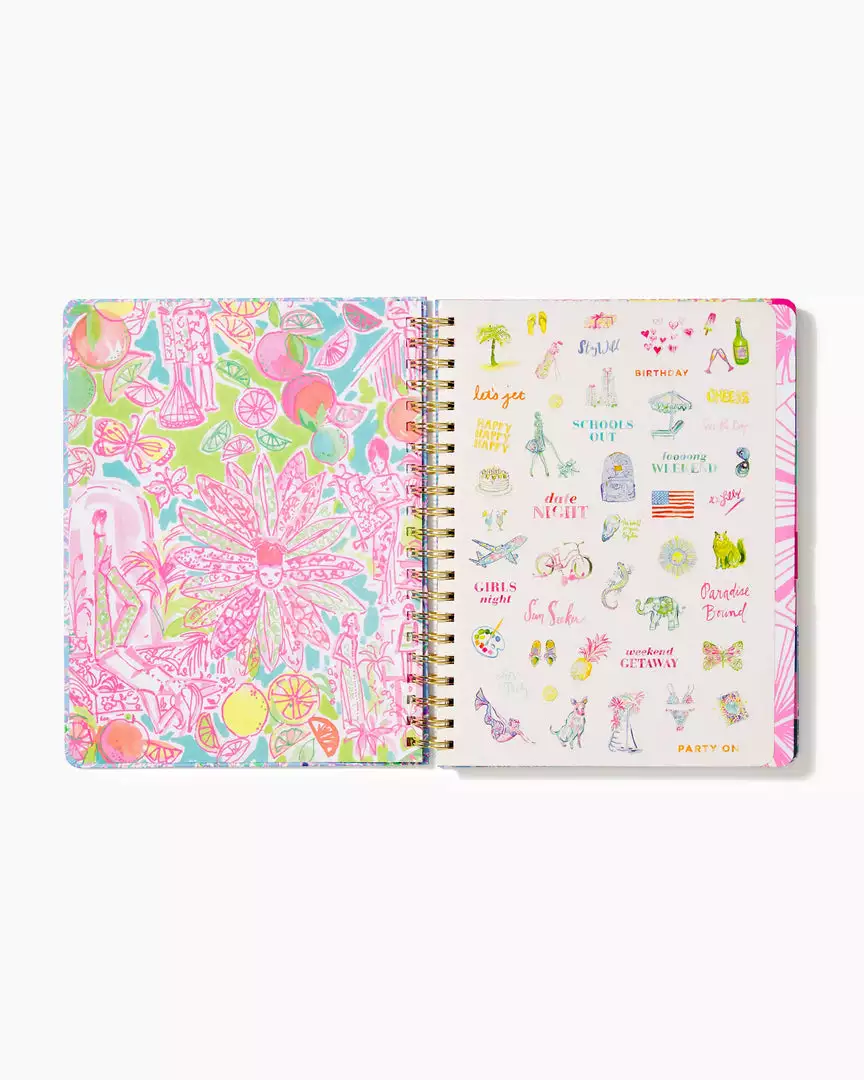 Lilly Pulitzer Jumbo 17 Month Agenda (The Turtle Package) 4 Lilly Pulitzer Jumbo 17 Month Agenda (The Turtle Package)