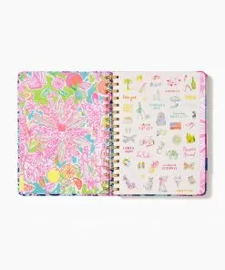 Lilly Pulitzer Large 17 Month Agenda (Tropic Down Low)