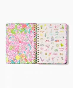 Lilly Pulitzer Large 17 Month Agenda (Multi Me & My Zesty)