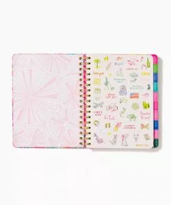 Lilly Pulitzer Large 17 Month Agenda (Pink Isle Shell Me Something Good)