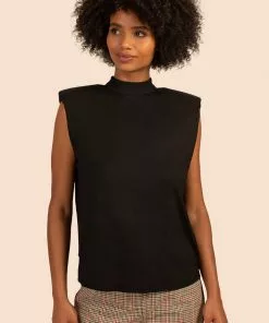 Trina Turk Magic Hour Top (Black) Tops