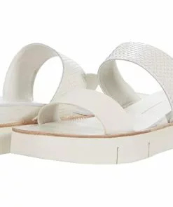 Dolce Vita Parni Sandal (White Embossed Leather) Shoes