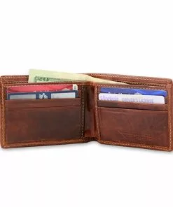 Smathers & Branson Accessories Atlanta Braves Bifold Wallet (Classic Navy)