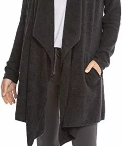 Barefoot Dreams CozyChic Lite Island Wrap (Carbon)